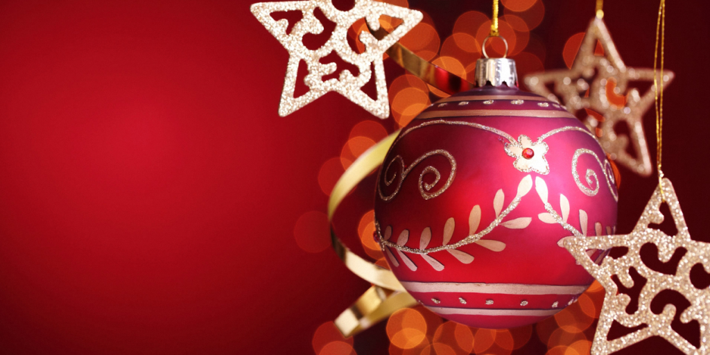 red-and-gold-christmas-ornament-on-red
